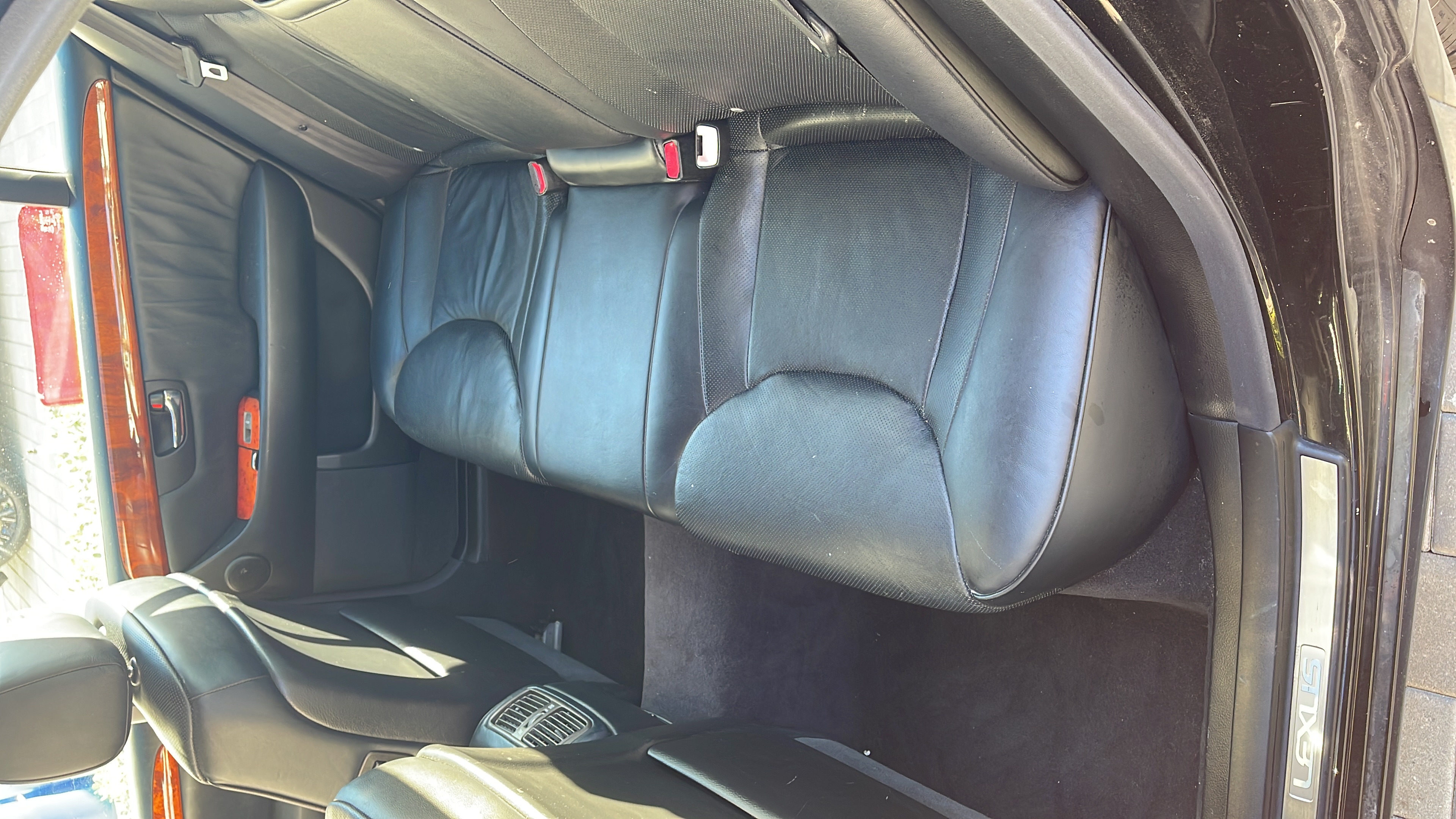 Car detailing transformation - before and after