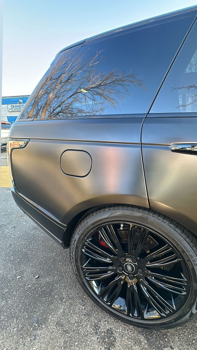 Car detailing transformation - before and after