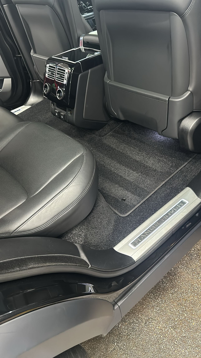 Car detailing transformation - before and after